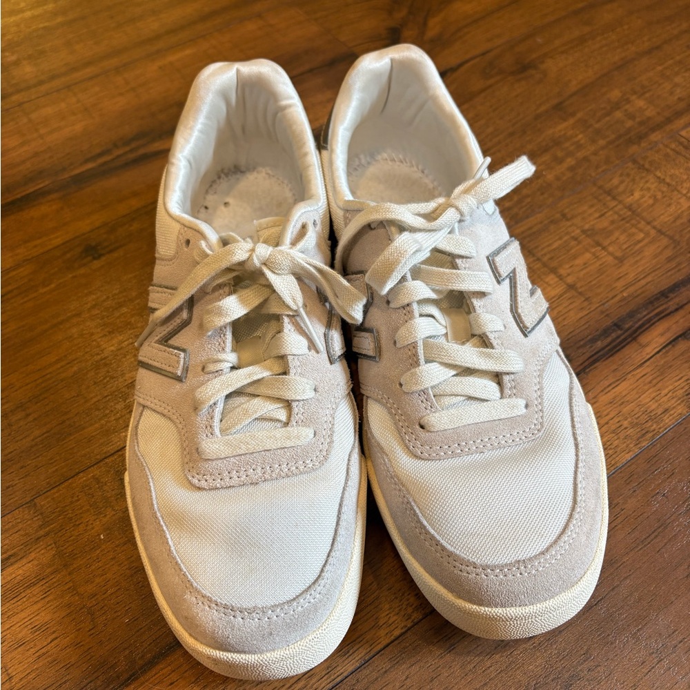 New Balance Nimbus Cloud Mesh & Suede Sneakers Gray White womens 9 - Picture 4 of 8